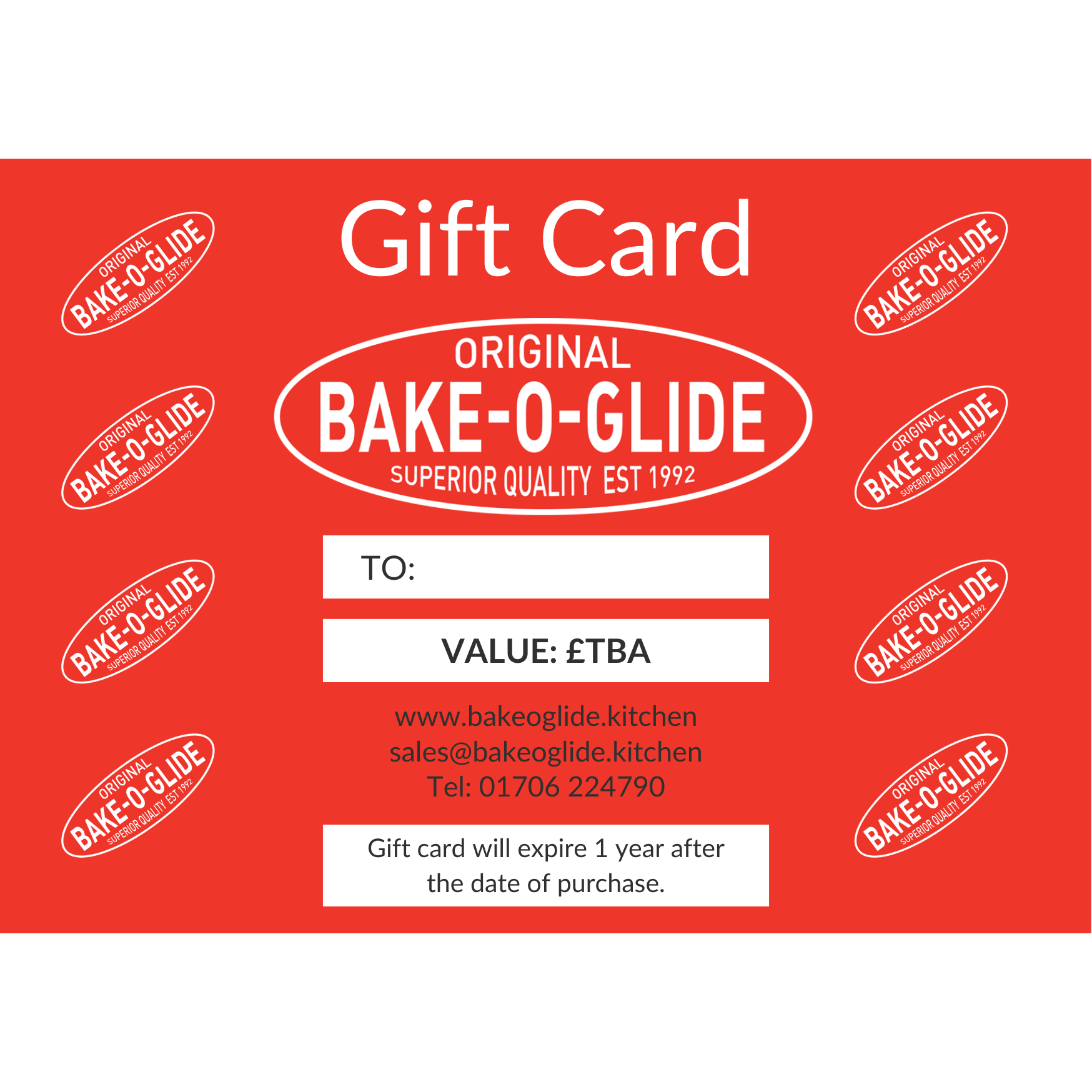 Bake-O-Glide® Gift Card