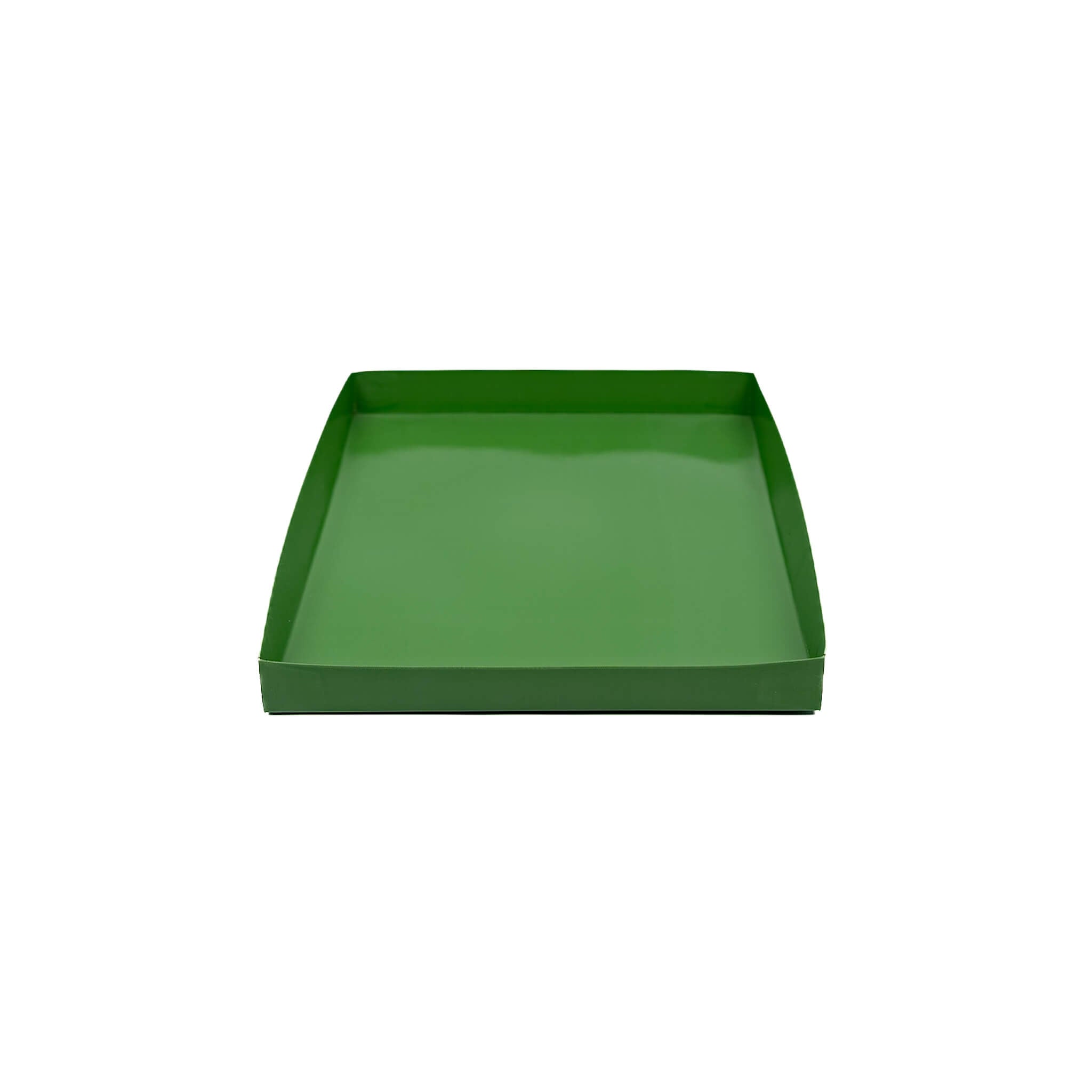 Turbochef SOTA i1 compatible PTFE tray in green from a front angle