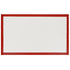 Bake-O-Glide Professional Silicone Mesh Baking Mat on a white background, white silicone mesh with red border.