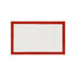 Bake-O-Glide Professional Silicone Mesh Baking Mat on a white background, white silicone mesh with red border.