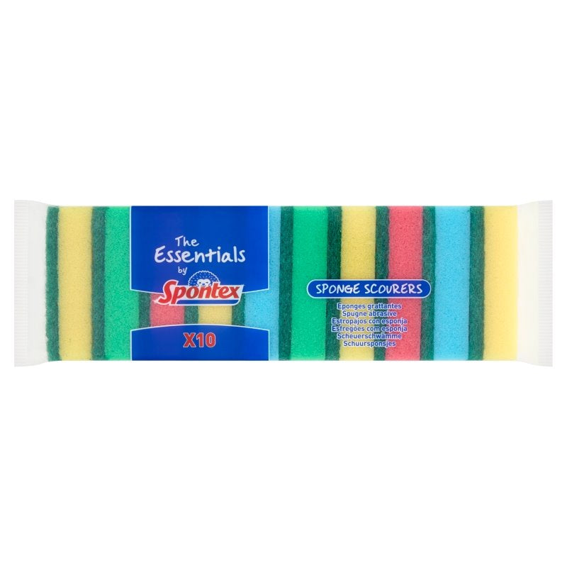 Spontex Essentials Sponge Scourers