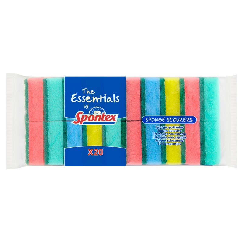 Spontex Essentials Sponge Scourers - Bake-O-Glide®