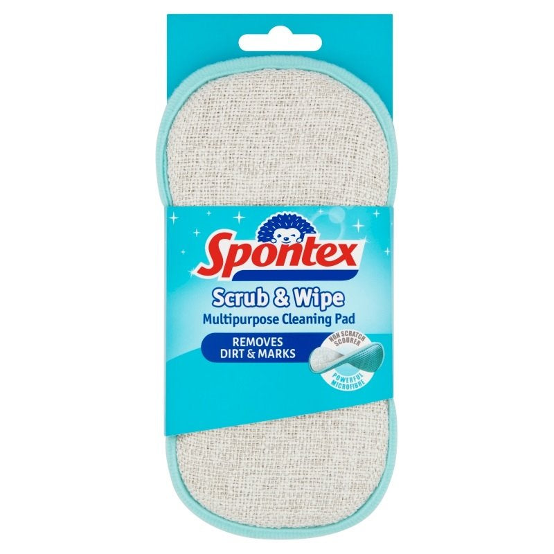 Spontex Scrub & Wipe Multipurpose Cleaning Pad