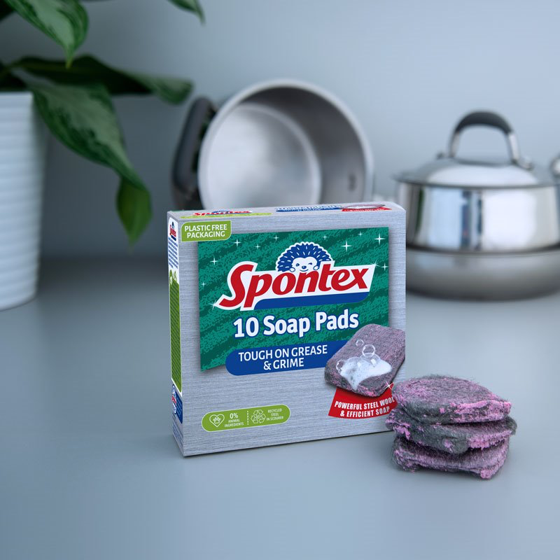 Spontex Soap Filled Pads (Pack of 10) - Bake-O-Glide®
