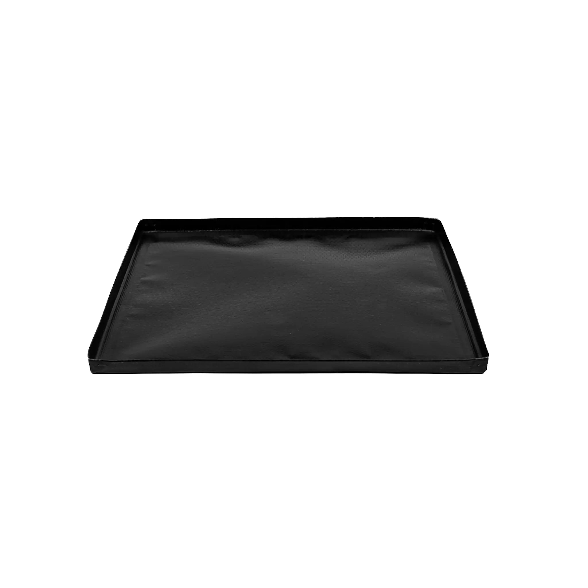 Solid PTFE tray for Panasonic ovens, viewed from above showing the low edge and flat non-stick surface