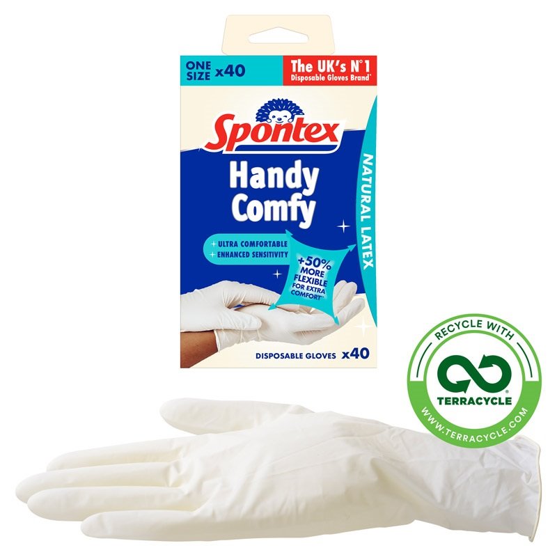spontex handschuhe grip extreme Spontex Handy Comfy Disposable Gloves (40 Pack) – Bake-O-Glide®