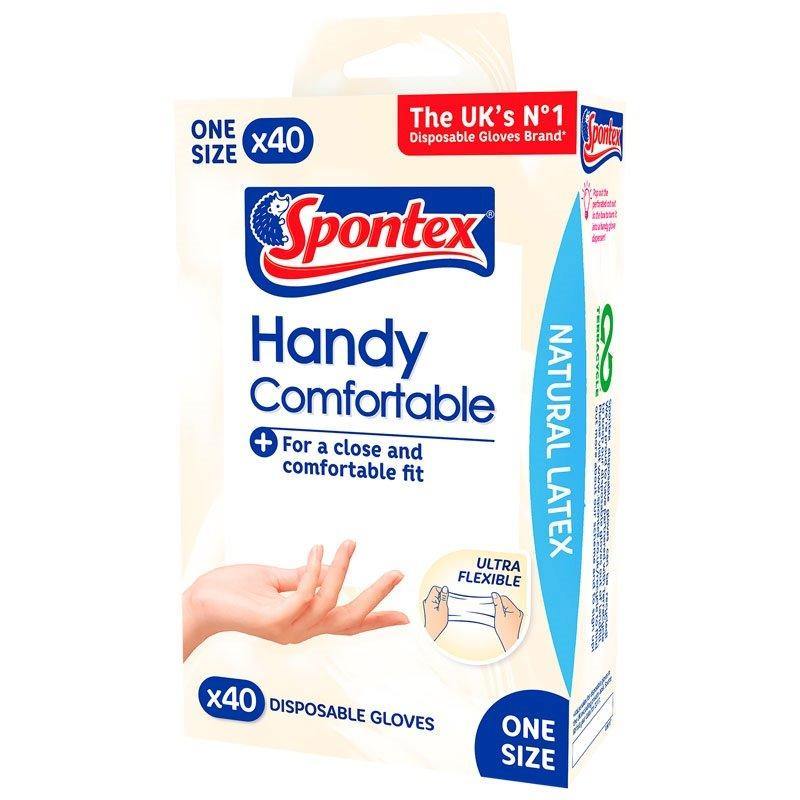Handy Comfortable Disposable Gloves (40 pack) - Bake-O-Glide®